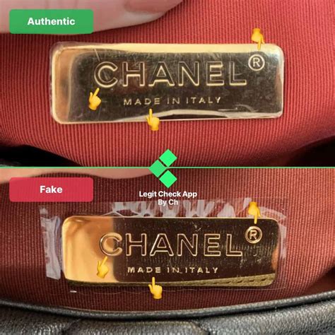 chanel tag real vs fake|authentic chanel counterfeit.